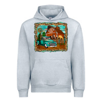 Heather Grey rustic country barn Urban Hoodie - Zillion Design Studio