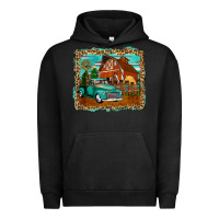 Pigment Black rustic country barn Urban Hoodie - Zillion Design Studio