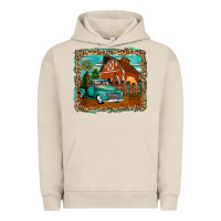 Pigment French Oak rustic country barn Urban Hoodie - Zillion Design Studio