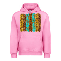 Fuchsia Pink Western Brushstrokes Urban Hoodie - texasbilliewilder