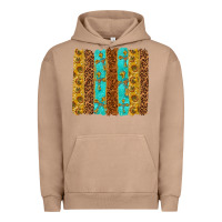 Pigment Burro Western Brushstrokes Urban Hoodie - texasbilliewilder