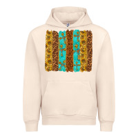 Sandshell Western Brushstrokes Urban Hoodie - texasbilliewilder