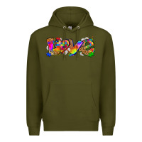Army Green love autism Premium Hoodie - Zillion Design Studio