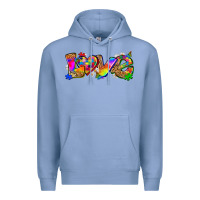 Colony Blue love autism Premium Hoodie - Zillion Design Studio