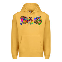 Mustard love autism Premium Hoodie - Zillion Design Studio