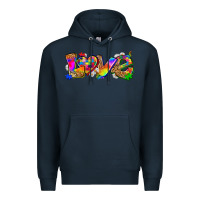 Navy love autism Premium Hoodie - Zillion Design Studio