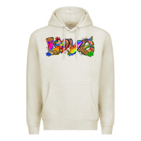 Oatmeal Heather love autism Premium Hoodie - Zillion Design Studio