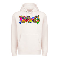 Pale Pink love autism Premium Hoodie - Zillion Design Studio