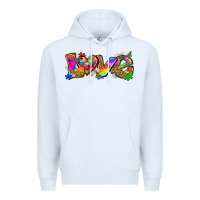 White love autism Premium Hoodie - Zillion Design Studio