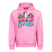 Fuchsia Pink team bride Urban Hoodie - Zillion Design Studio