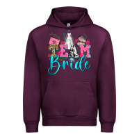 Mauve Wine team bride Urban Hoodie - Zillion Design Studio