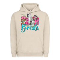 Pigment French Oak team bride Urban Hoodie - Zillion Design Studio