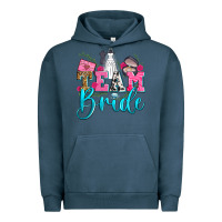 Pigment Midnight Navy team bride Urban Hoodie - Zillion Design Studio