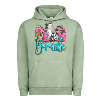 Pigment Oil Green team bride Urban Hoodie - Zillion Design Studio