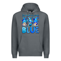 Rock in april we wear blue autism gnomes Premium Hoodie - Zillion Design Studio