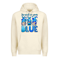 Sandshell in april we wear blue autism gnomes Premium Hoodie - Zillion Design Studio