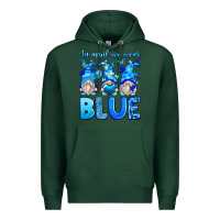 Sports Green in april we wear blue autism gnomes Premium Hoodie - Zillion Design Studio
