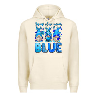 Tofu in april we wear blue autism gnomes Premium Hoodie - Zillion Design Studio