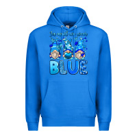 True Royal in april we wear blue autism gnomes Premium Hoodie - Zillion Design Studio