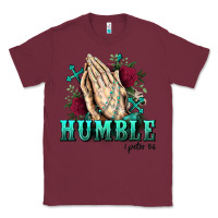 Burgundy Western Humble 1 Pete 5 6 Classic Tee - BundleAndBundleShop