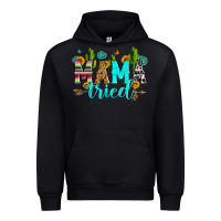 Black mama tried Urban Hoodie - Zillion Design Studio
