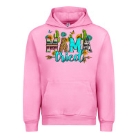 Fuchsia Pink mama tried Urban Hoodie - Zillion Design Studio