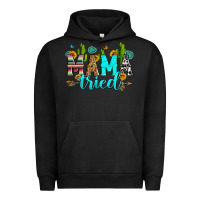 Pigment Black mama tried Urban Hoodie - Zillion Design Studio