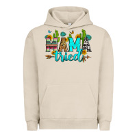 Pigment French Oak mama tried Urban Hoodie - Zillion Design Studio