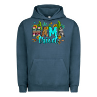Pigment Midnight Navy mama tried Urban Hoodie - Zillion Design Studio
