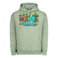 Pigment Oil Green mama tried Urban Hoodie - Zillion Design Studio