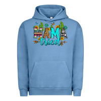 Pigment Pebble Blue mama tried Urban Hoodie - Zillion Design Studio