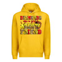 Lemon diamonds are a girl's best friend softball Premium Hoodie - Zillion Design Studio