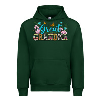 Forest Green great grandma Urban Hoodie - Zillion Design Studio