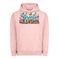 Pigment Salmon great grandma Urban Hoodie - Zillion Design Studio