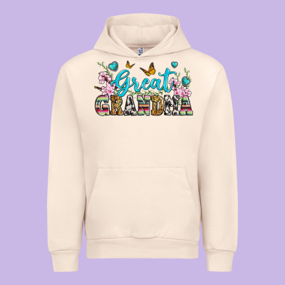 Great Grandma Urban Hoodie Designed By Zillion Design Studio