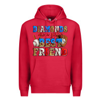 Cardinal diamonds are a girl's best friend baseball Premium Hoodie - Zillion Design Studio