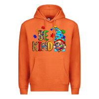 Carrot be kind autism gnome Premium Hoodie - Zillion Design Studio