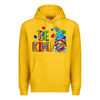 Lemon be kind autism gnome Premium Hoodie - Zillion Design Studio