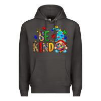 Smoke be kind autism gnome Premium Hoodie - Zillion Design Studio
