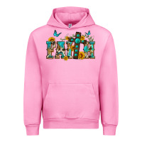 Fuchsia Pink western faith Urban Hoodie - Zillion Design Studio