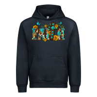 Navy western faith Urban Hoodie - Zillion Design Studio