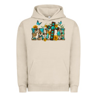 Pigment French Oak western faith Urban Hoodie - Zillion Design Studio