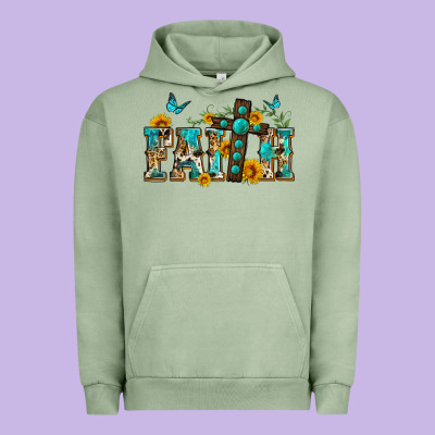 Western Faith Urban Hoodie Designed By Zillion Design Studio