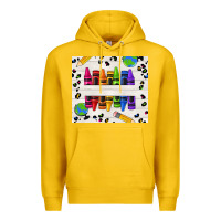 Lemon Personalized Crayons Premium Hoodie - texasbilliewilder