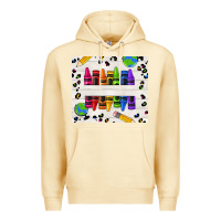 Pina Colada Personalized Crayons Premium Hoodie - texasbilliewilder