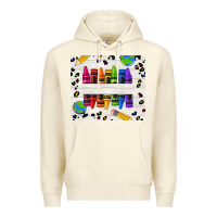 Sandshell Personalized Crayons Premium Hoodie - texasbilliewilder