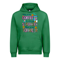 Emerald may your coffee be always stronger than your toodl Urban Hoodie - Zillion Design Studio