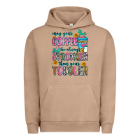 Pigment Burro may your coffee be always stronger than your toodl Urban Hoodie - Zillion Design Studio