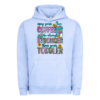 Pigment Grape Ice may your coffee be always stronger than your toodl Urban Hoodie - Zillion Design Studio