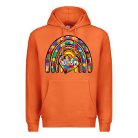Carrot autism rainbow Premium Hoodie - Zillion Design Studio